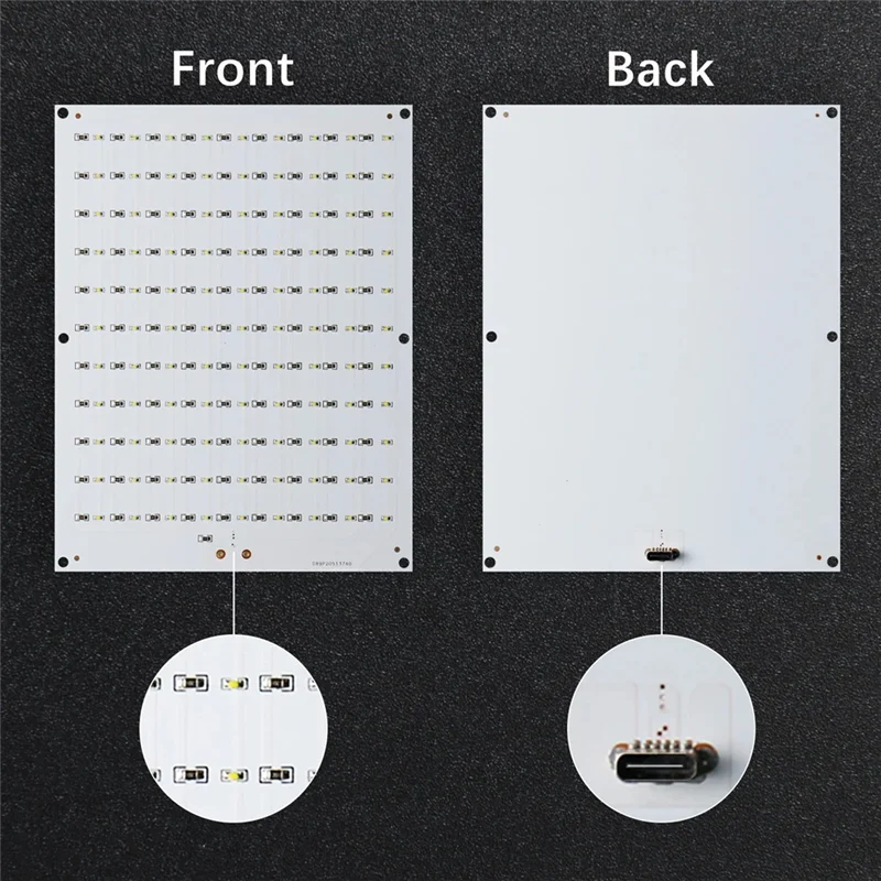 5Pcs CMYK LED Backlight Board For Bambu 3D Printer CMYK Lithophane DIY Lithophane Photo Model