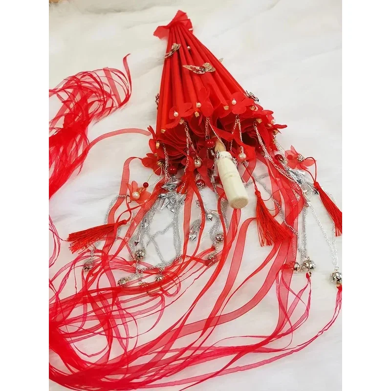 

Sky05 Tian Guan Ci Fu Cosplay Huacheng Cos Red Umbrella Heaven Official's Bless Hua Cheng Gorgeous Blood Rain Flowers Umbre99Ji*