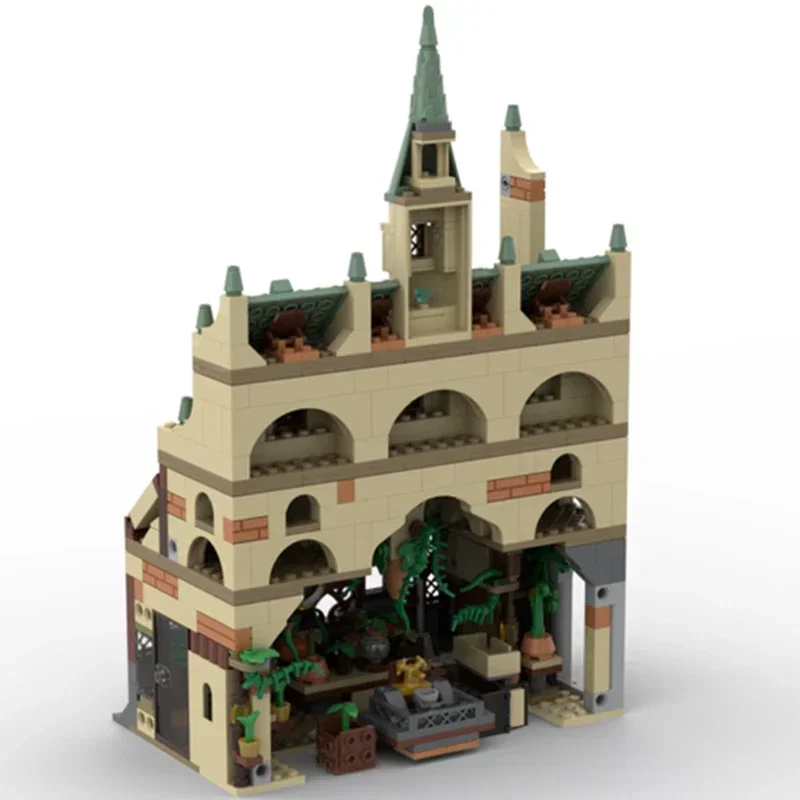 Films scolaires modulaires modèle Moc briques de construction serre et toit technologie blocs cadeaux jouets de noël bricolage ensembles assemblage