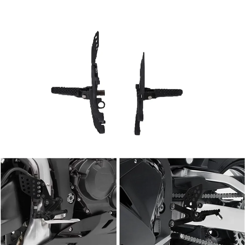 

A51K-Motorcycle Accessories For Honda CBR600RR CBR 600 RR 2007-2023 Driver Footpegs Pegs Mounting Bracket