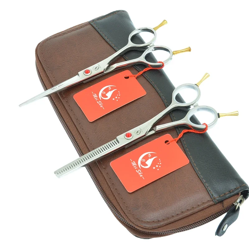 Meisha 5.5 inch Scherpe Rand Kapsalon Schaar Japan Staal Snijden Dunner Styling Schaar Kapper Kappers Clipper A0056A