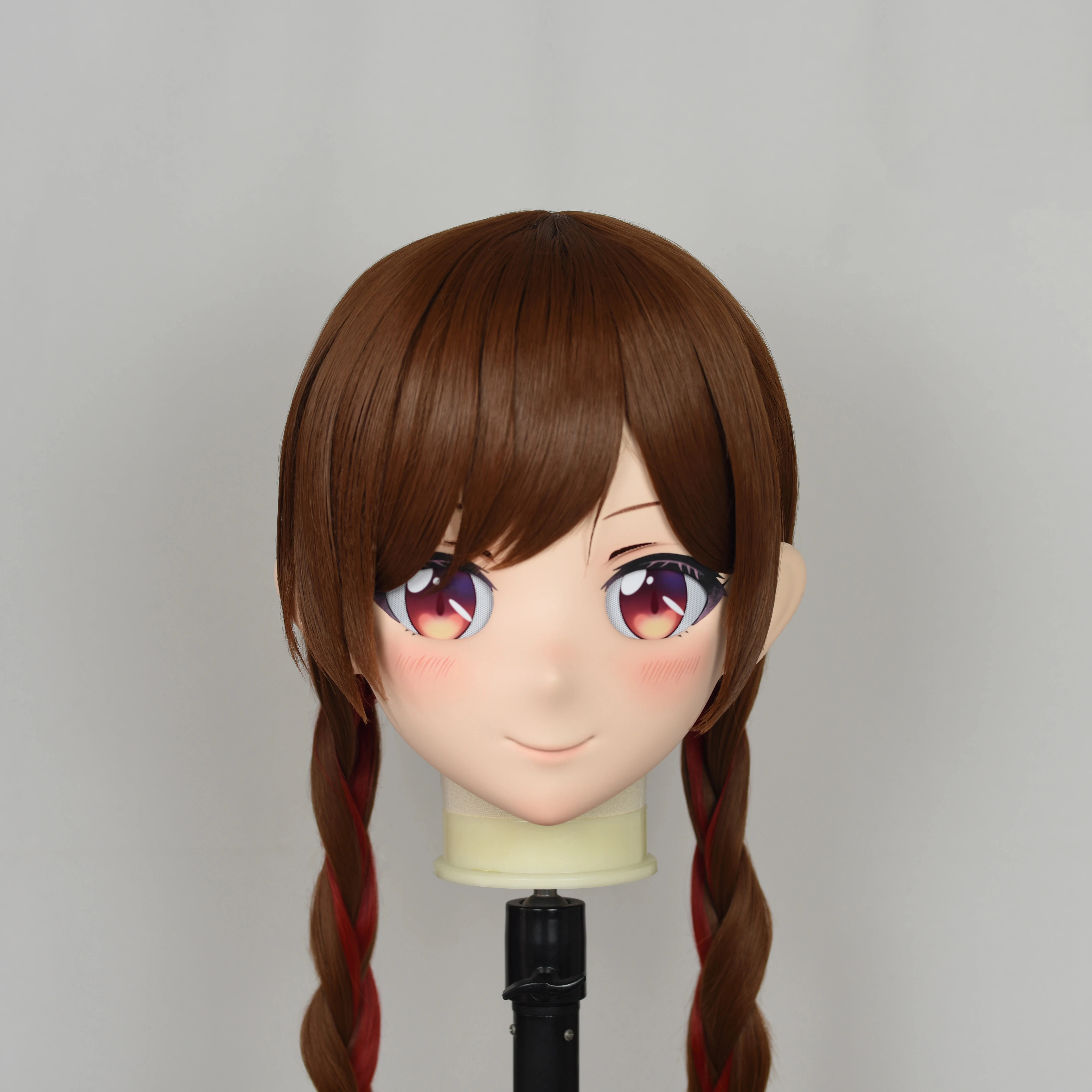 

(MEO414) Маска кигуруми ручной работы с полной головой, запираемая, для мужчин и женщин, японский мультфильм, аниме, игровой персонаж, маска кигуруми