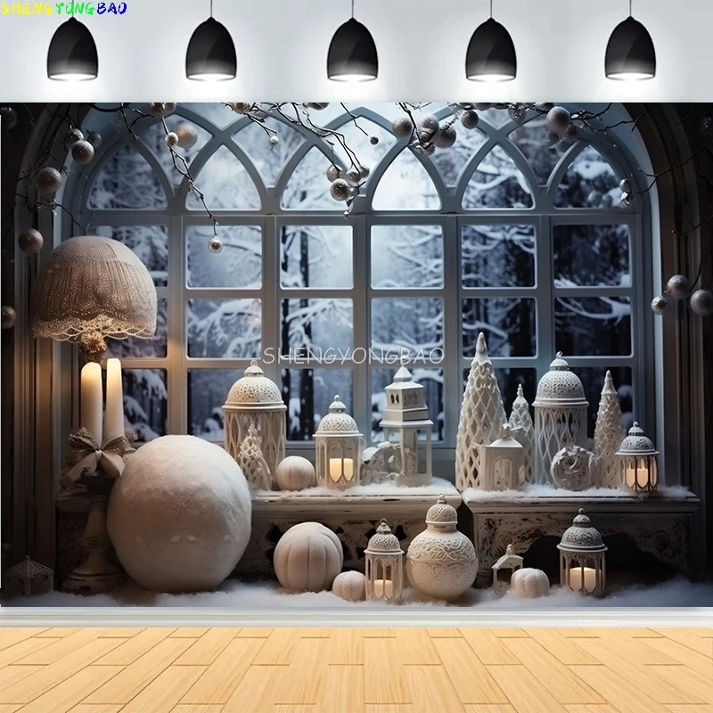 SHENGYONGBAO Gabby domek dla lalek urodziny dzieci tło dekoracji dziewczynka Baby Shower różowa zabawka sesja zdjęciowa baner rekwizyty JC-50