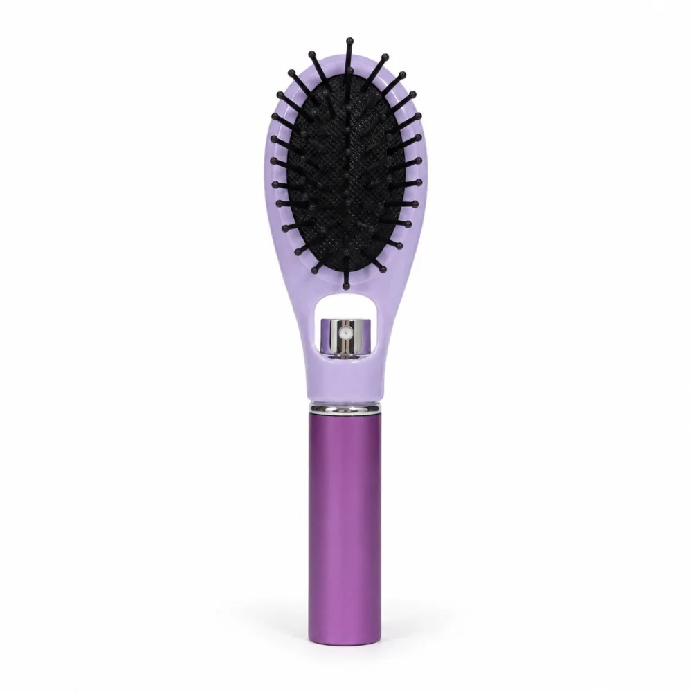 Multi-Function Spray Massage Comb Anti-Frizz Portable Refillable Spray Hair Brush Hair Care Scalp Nourish