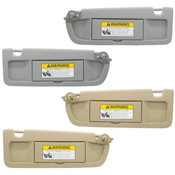 Car Left/Right Side Sunshade Sun Visor With Mirror for Honda Civic 2006 2007 2008 2009 2010 2011 83280-SNA-W01ZB