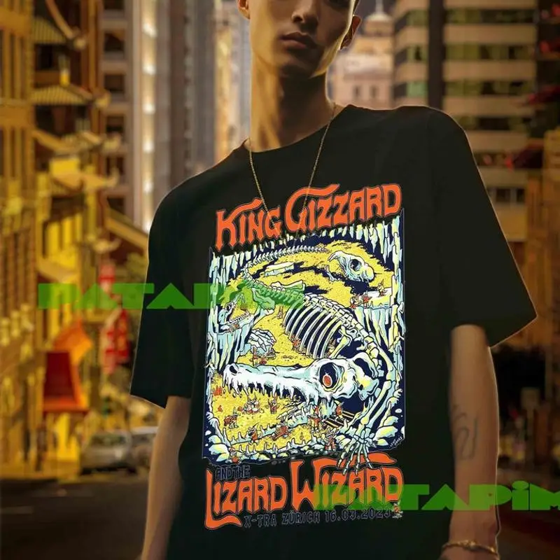 King Gizzard And The Lizard Wizard Merch Band Retro KGTLW T-Shirt