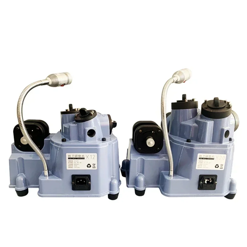Penggiling Akhir Presisi Tinggi X12 X20 Pemotong Penggilingan Universal Mesin Pengasah Pabrik Akhir Seruling untuk 2/3/4 Pisau 220V