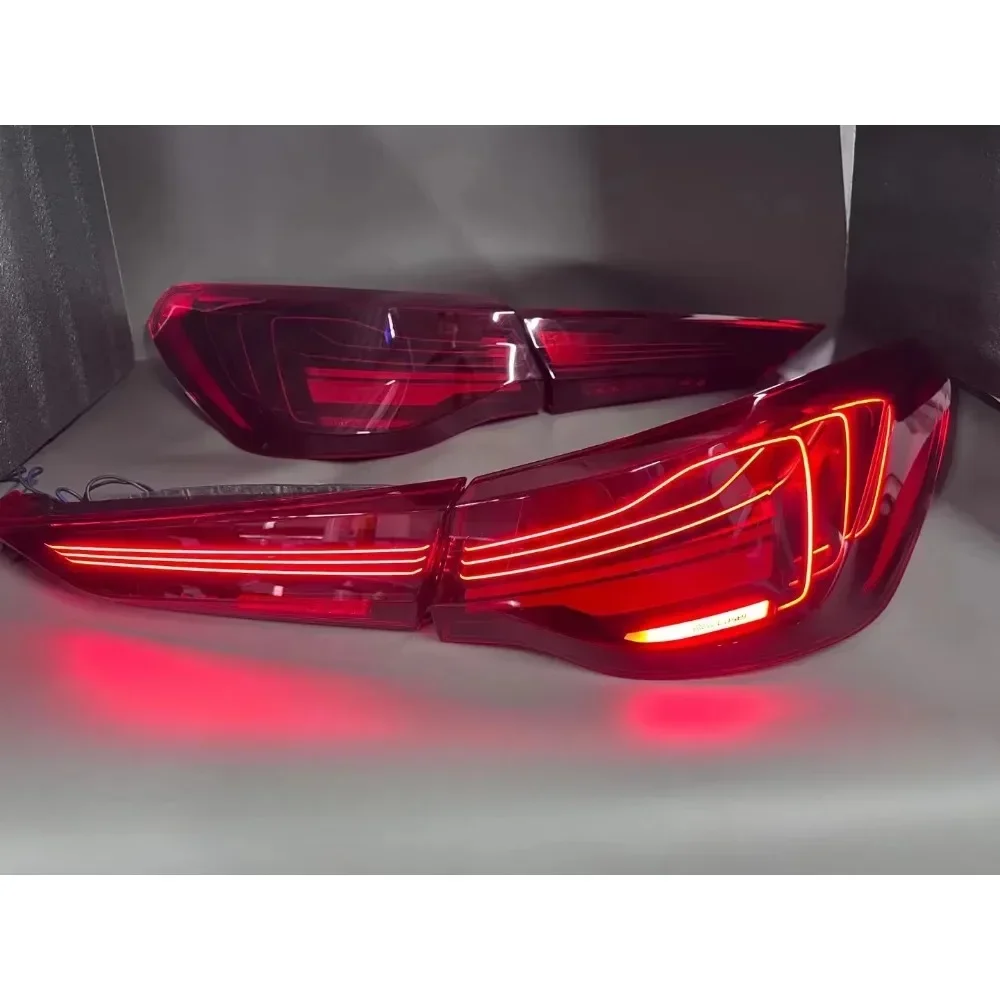 LED Taillights for B-MW 4 Series M4 I4 G22 G23 G26 G82 CSL Rear Taillight Turn Signal Lamp Car Accessories