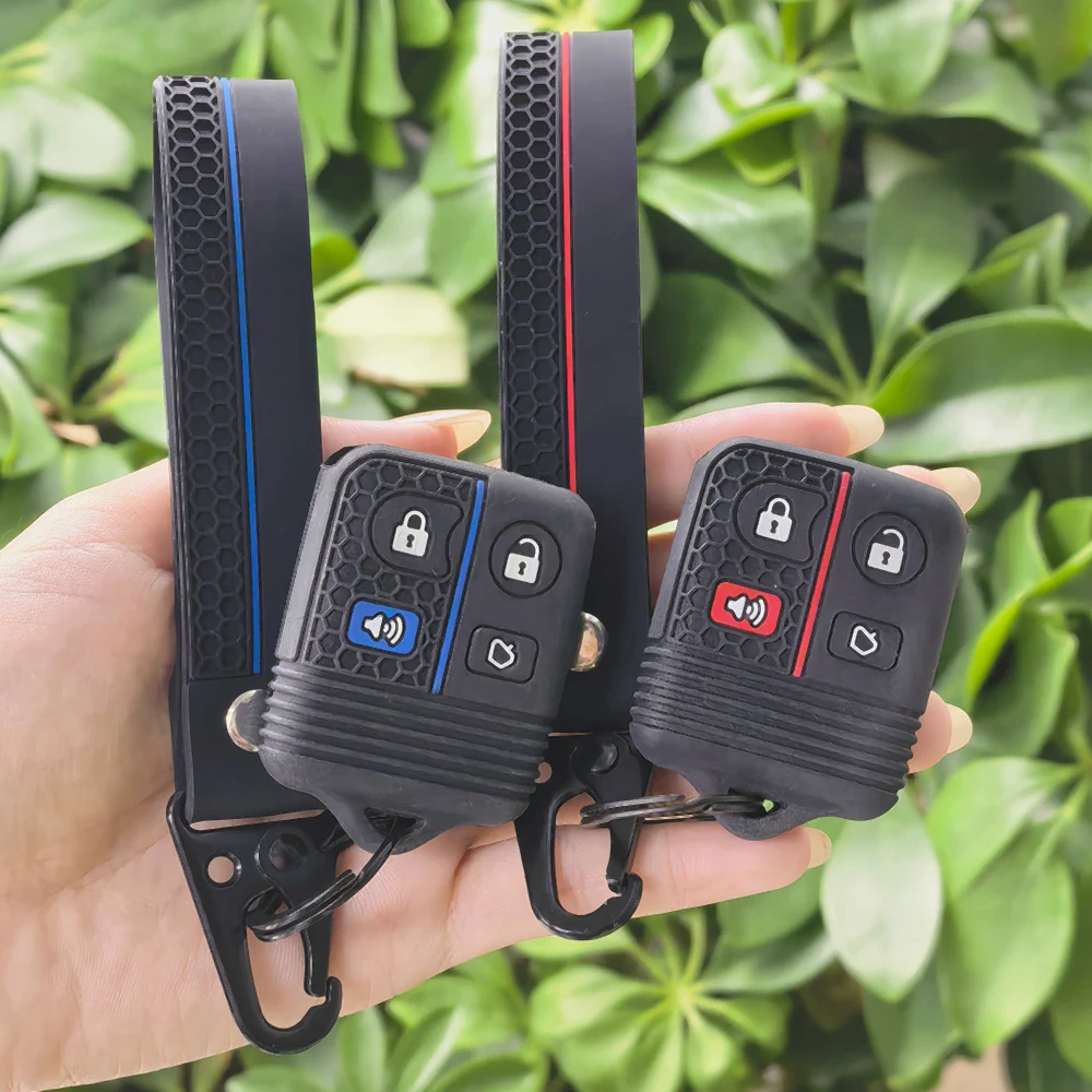 Car Key Case Shell For Ford Escape Exursion Explorer Mercury F150 Lincoln Mark Mazda B-Series Transit MK6 Mustang Focus