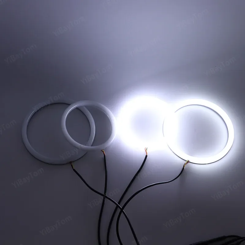 SMD Cotton Light Switchback LED Angel Eye Ring DRL Kit For Volkswagen VW Golf Mk4 1998-2004 Accessories