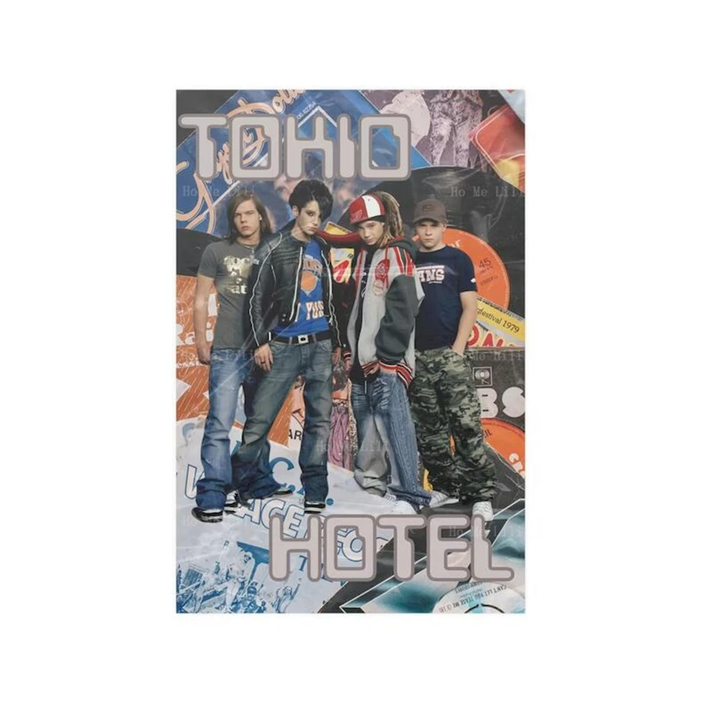 Tokio Hotel Poster Canvas Wall Art Painting