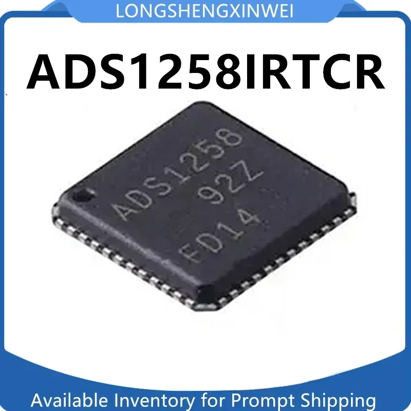 1PCS ADS1258IRTCR ADS1258 VQFN-48 Analog To Digital Converter IC Chip Original New