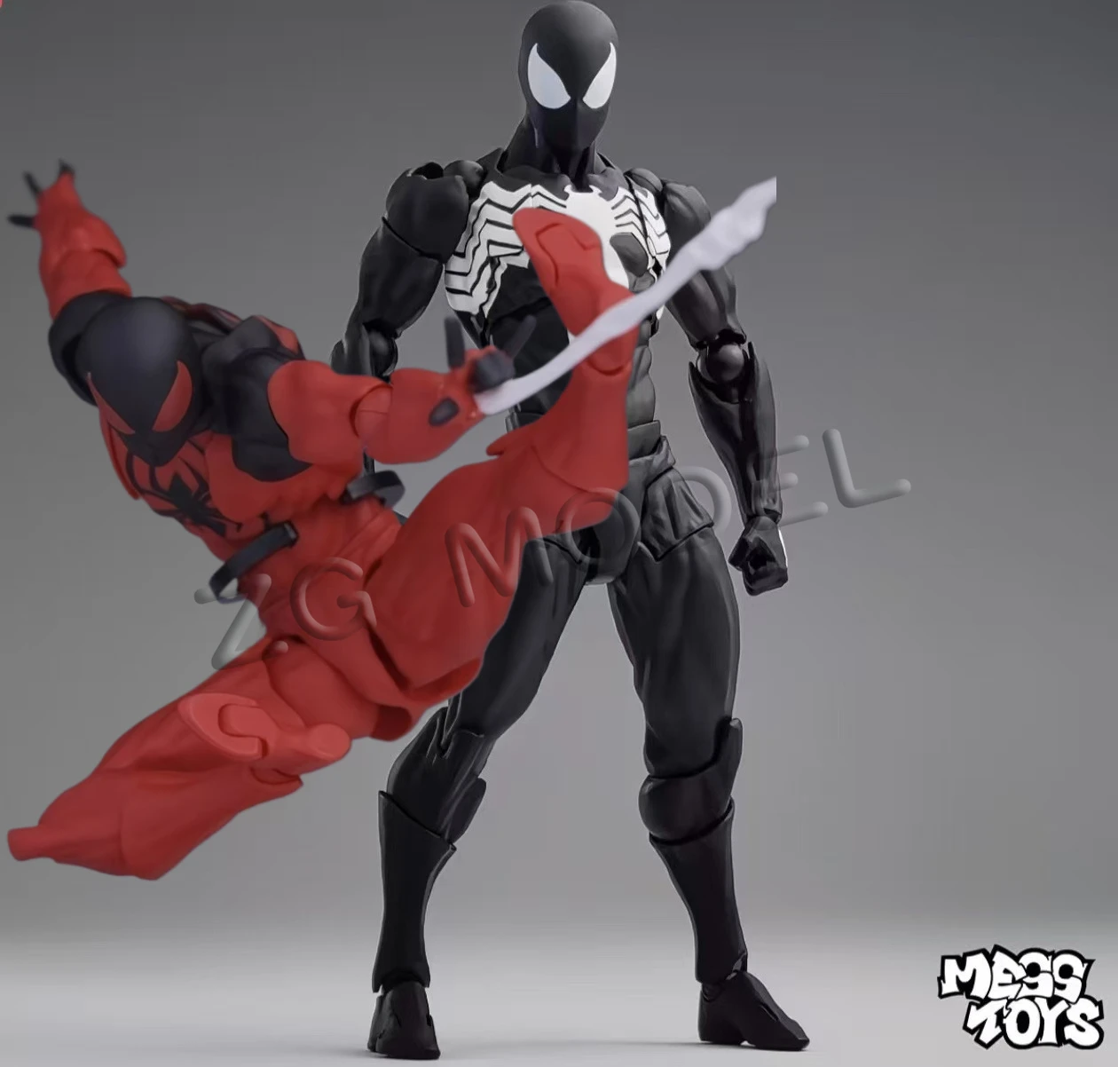 Figuras originales de Spider-Man, juguetes, traje negro, vecino, Symbiote, Scarlet Spider, Kaine Parker, figuras de acción, Spider-Man negro