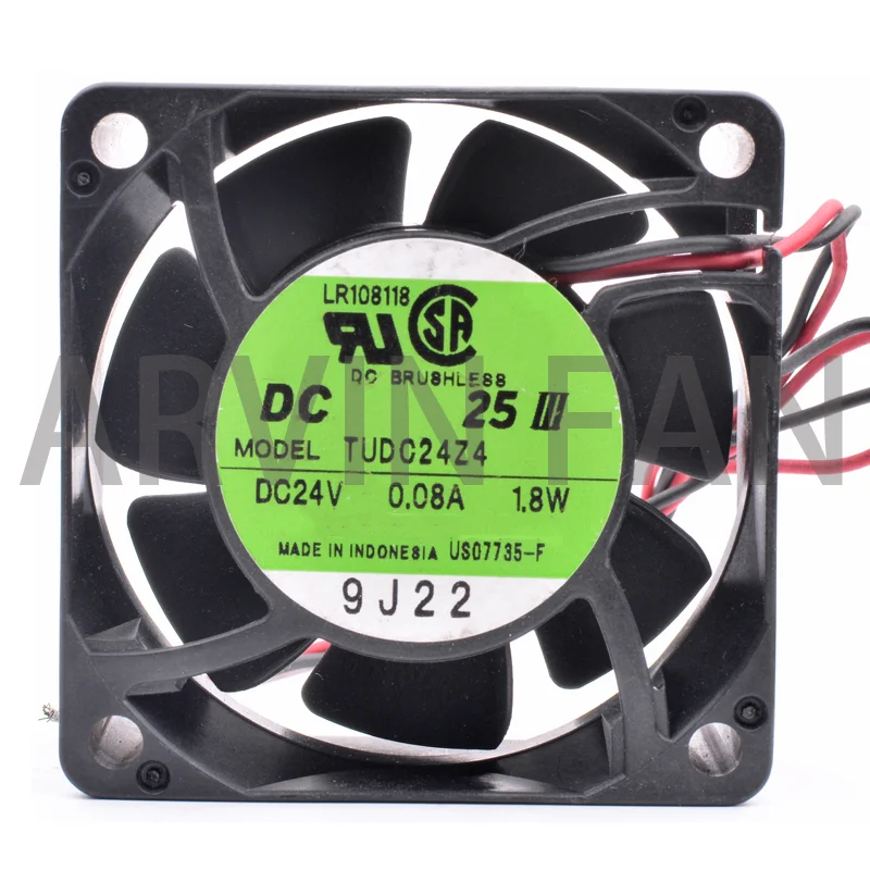 Brand New Original SERVO TUDC24Z4 6cm 6025 60x60x25mm DC24V 1.8W Inverter Silent Cooling Fan