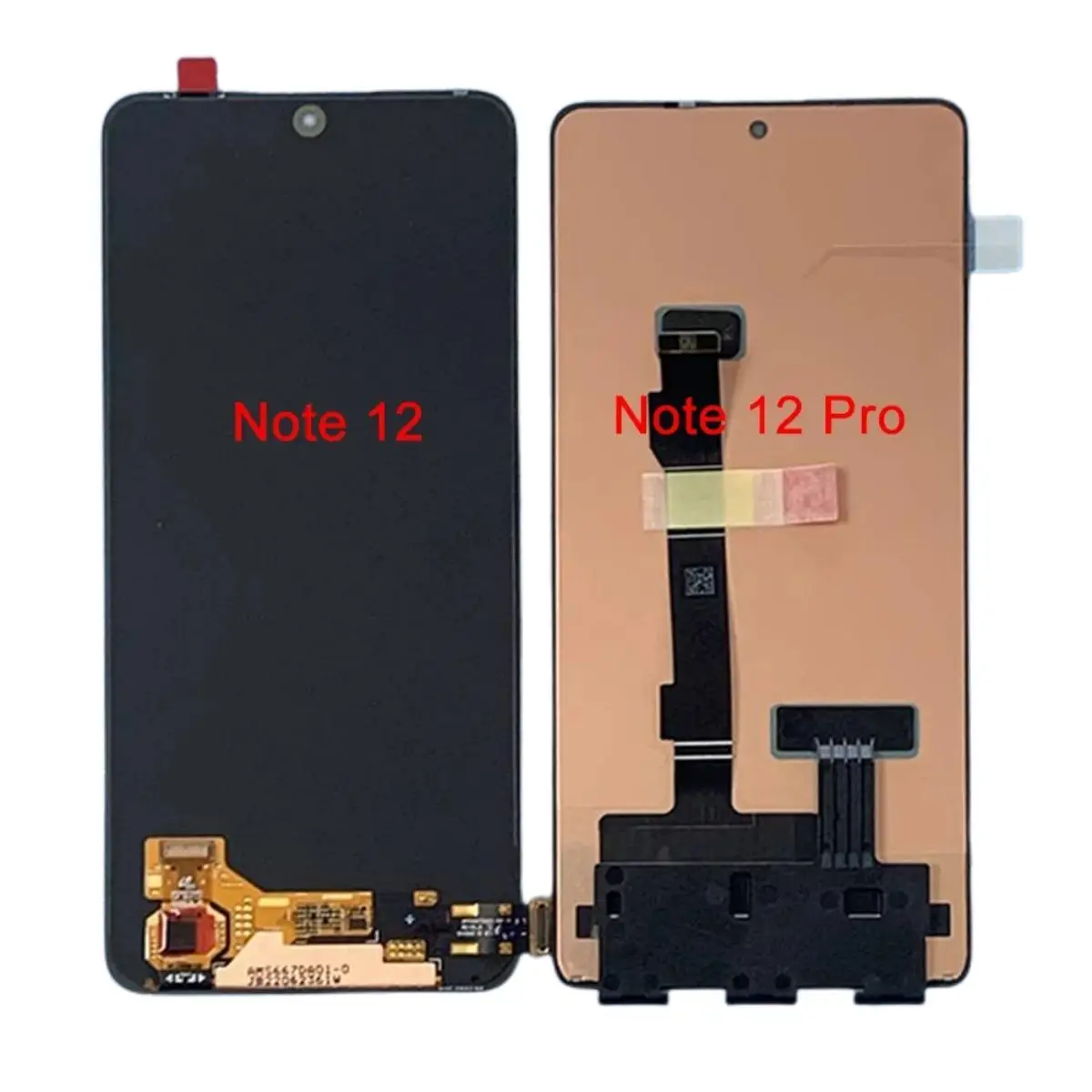 Amoled Original For Xiaomi Redmi Note 12 4G 5G LCD Display Screen Touch Panel Digitizer For Redmi Note 12 Pro 12 Pro Plus Frame