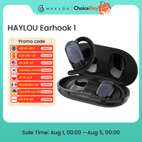 HAYLOU Earhook 1 Open-Ear Earphones Ear Hooks Wireless Bluetooth Headphones 360° Spatial Audio 4-Mic Noise Cancellation Earbud