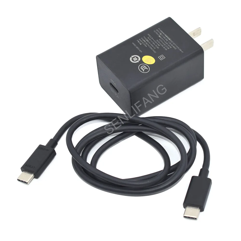 30W Fast Charger AC-0540-CN Type-C Data Cable USB24 For Sony Official 100-240V AC Adapter XQZ-UC1