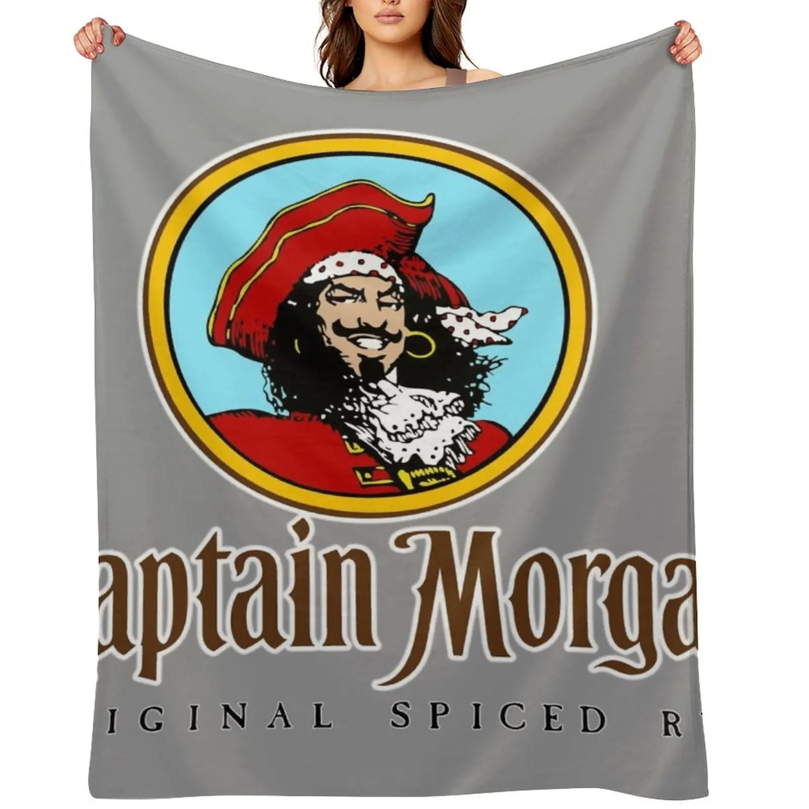 

CAPTAIN MORGAN Throw Blanket Soft Beds Luxury Thicken Decoratives warm for winter Blankets