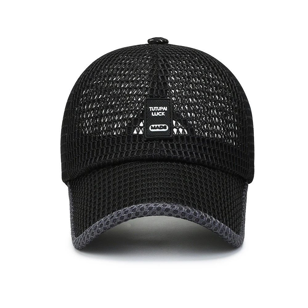 Summer Mesh Baseball Cap for Men Adjustable Breathable Caps Quick Dry Running hat Baseball Cap for Men Women Outdoor Sports