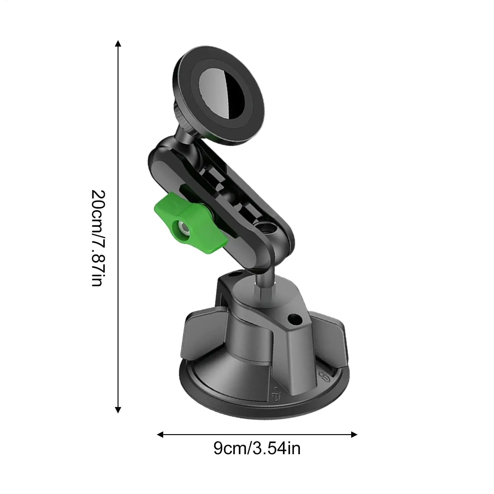 Магнитный держатель для телефона 360, регулируемый вакуумный магнитный держатель для телефона, регулируемое крепление, автоматические внутренние принадлежности для вентиляционного лобового стекла