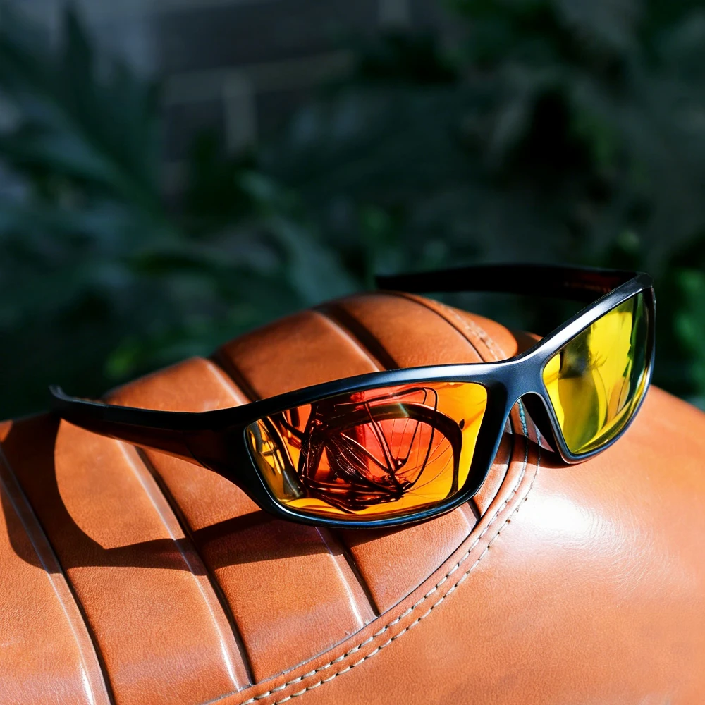 KAROS Polarisierte Sonnenbrille für Herren und Damen, modisch, für Outdoor-Sport, Reiten, Radfahren, Angeln, Laufen, Wandern, klassische Schutzbrille