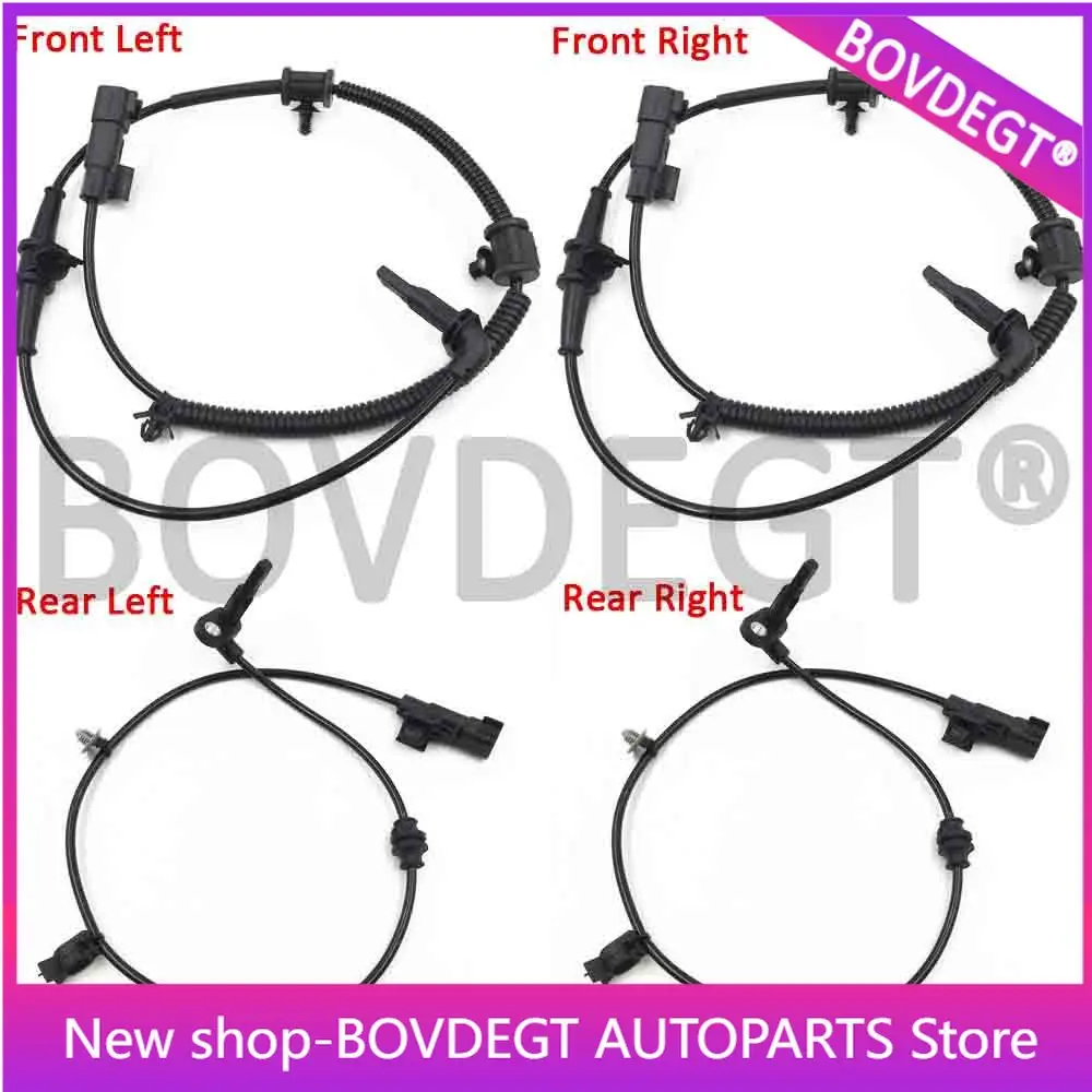 Front/Rear Left /Right 2pcs ABS Wheel Speed Sensor for CHEVROLET CRUZE J300 ORLANDO VAUXHALL ASTRAVAN OPEL ASTRA etc. 13329258