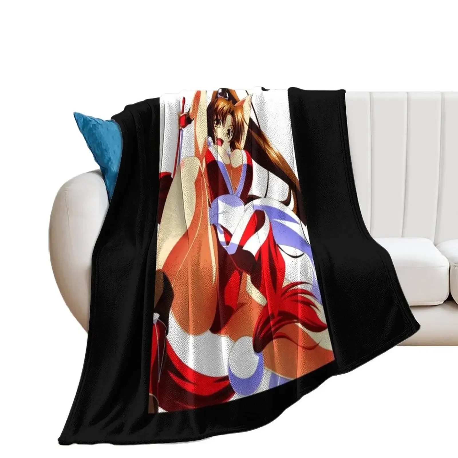 

Mai Shiranui 23 Classic . Throw Blanket Summer Kid'S Nap Blankets