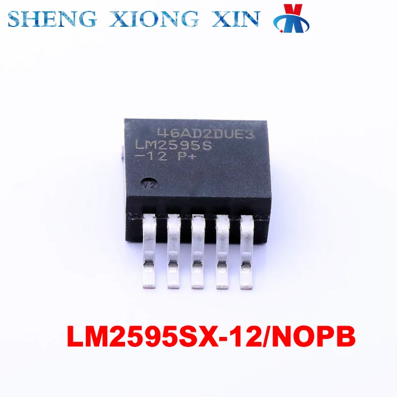 

5pcs/Lot LM2595SX-12 LM2595S-5.0 LM2595S-3.3 LM2595S-ADJ TO-263 DC-DC Power Supply Chip LM2595