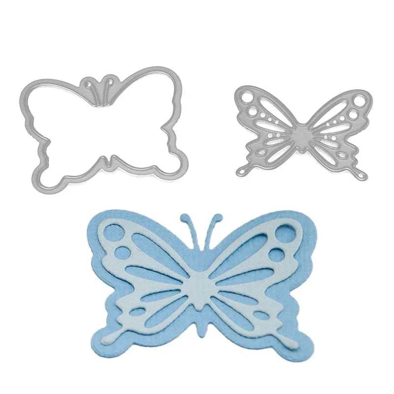 Butterfly Metal Cutting Dies Album Embossing Folder Paper Cards Maker Template Decor Stencils