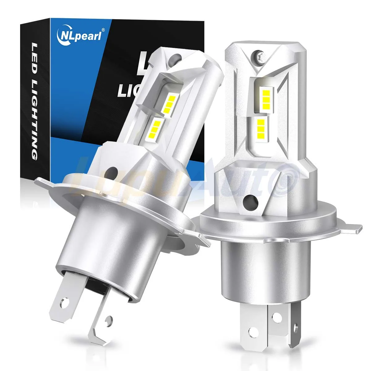 

NLpearl 2Pcs 9003 HB2 H4 LED Canbus Headlight 3570 CSP Chips Turbo Led Diode Lamp Auto Motorcycle 20000LM 12V 6500K Light
