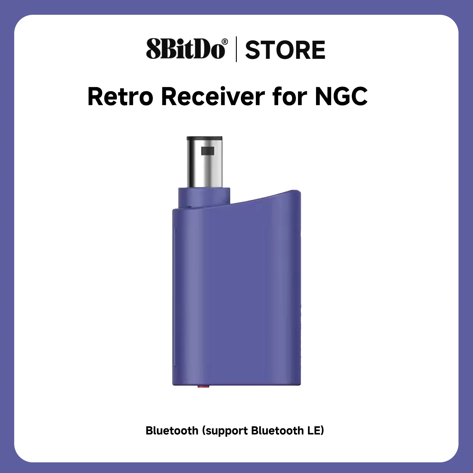 

Ретро-адаптер приемника 8BitDo NGC для Nintendo GameCube Windows 10, 11, совместимый с игровым контроллером Xbox One Series Wii U ﻿