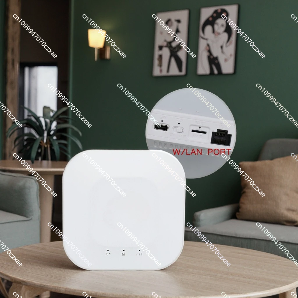 

4G Pocket WiFi6 MT30 Portable Wifi Cable Plug-in Card 2-in-1 4000mAh Router