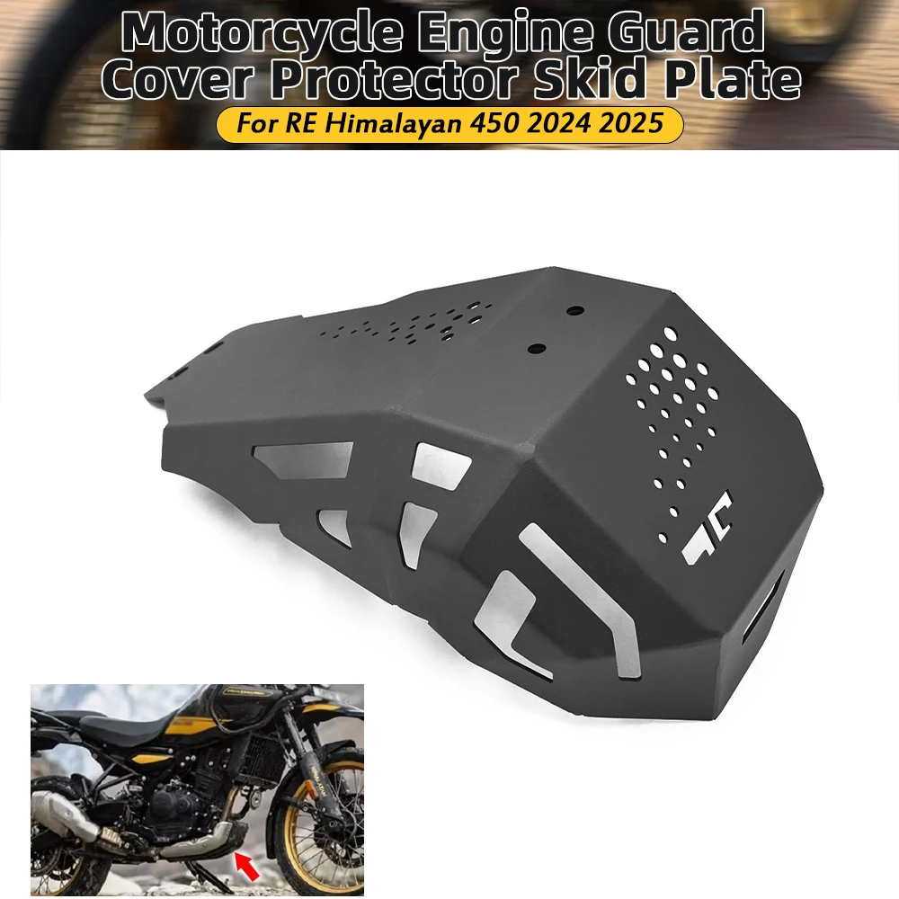 Fit For Royal Enfield Himalayan 450 2024 2025 Motorcycle Accessories HIMALAYAN450 Skid Plate Bash Frame Guard Protection Cover