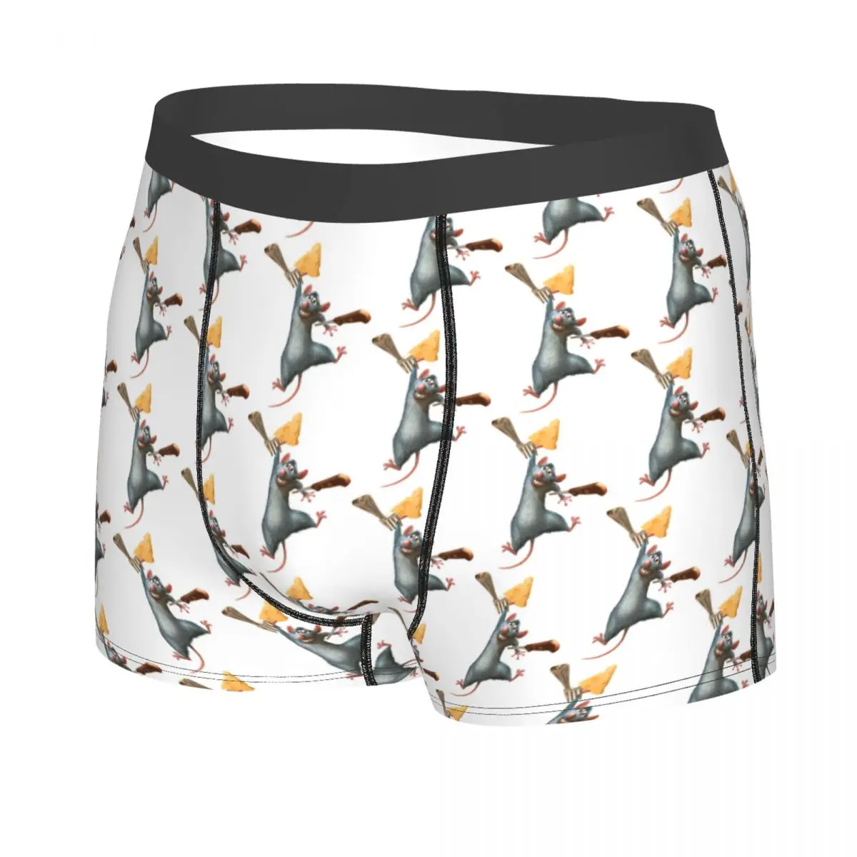 Benutzerdefinierte Ratatouille Remy Boxershorts Herren Slips Unterwäsche Lustige Unterhosen