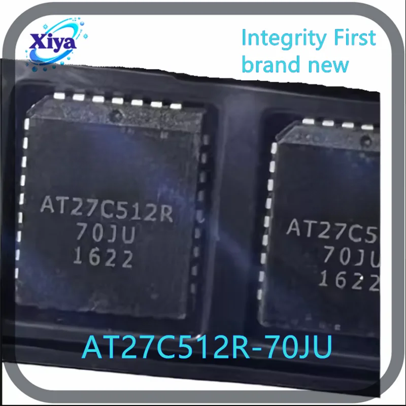 (2/20 pieces) AT27C512R AT27C512R-70JU PLCC-32 Non-Volatile Memory Chip 100% Brand New Original. Integrity First, Fast Shipping