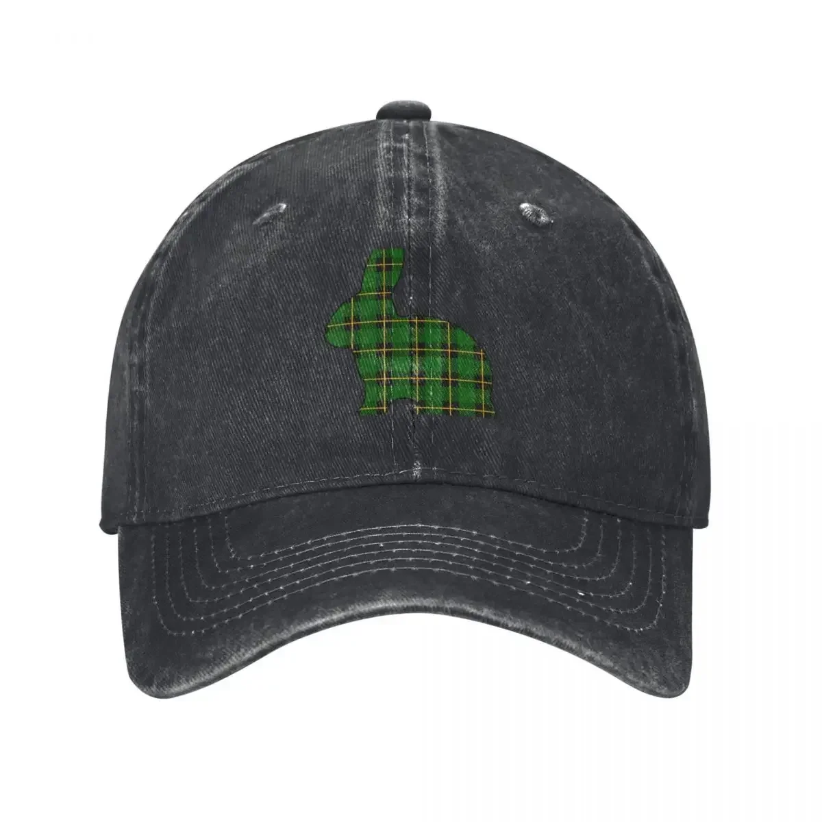 

Rabbit Scottish Plaid - Tartan D10 Baseball Cap Hip Hop fashionable Thermal Visor Ball Cap Men Hats Women's