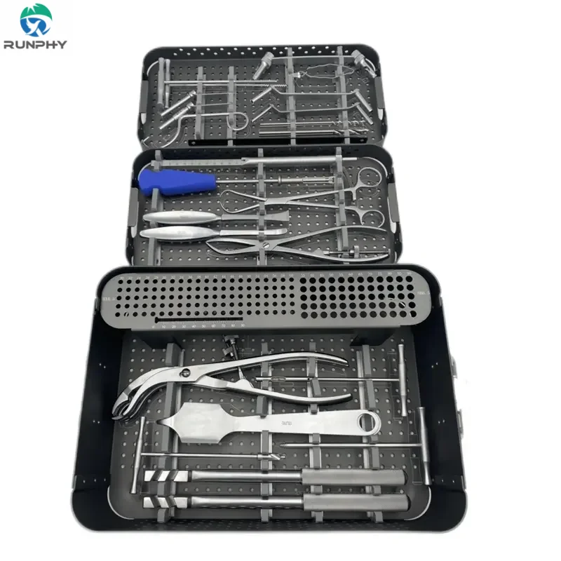 Small Animal Pet Veterinary Orthopedic Instruments Surgical AO Standard Large Lower Limbs 4.5mm Fragment Instrument Set