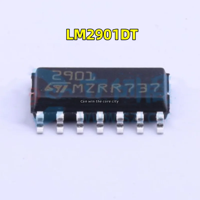 

1-100 PCS/LOT Original genuine LM2901DT screen printing 2901 SOP-14 low power four-voltage comparator chip