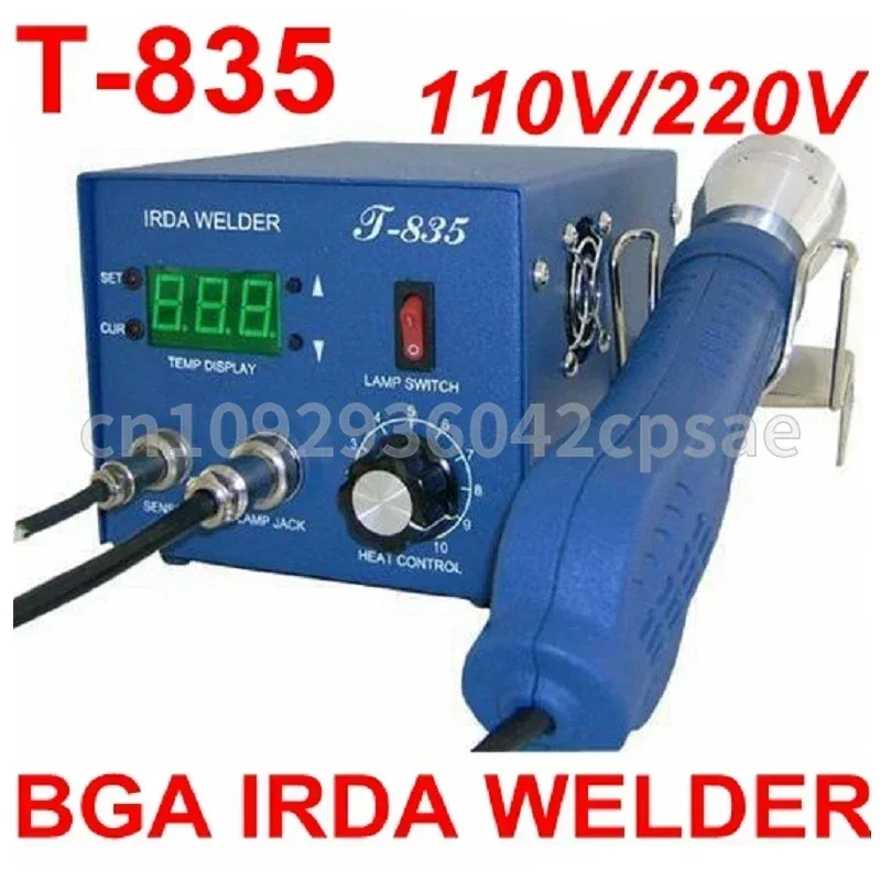 Original PUHUI T-835 BGA IRDA WELDER Infrared Rework Station Soldering Welder 35mm Soldering Kit Soldering Station Solder Repair