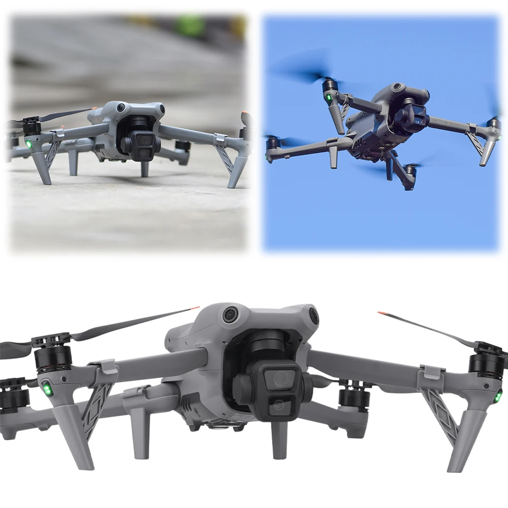 معدات الهبوط تزيد من توسيع قوس الطائرة بدون طيار أرجل الهبوط لملحقات الطائرة بدون طيار DJI Air 3 Air 3S