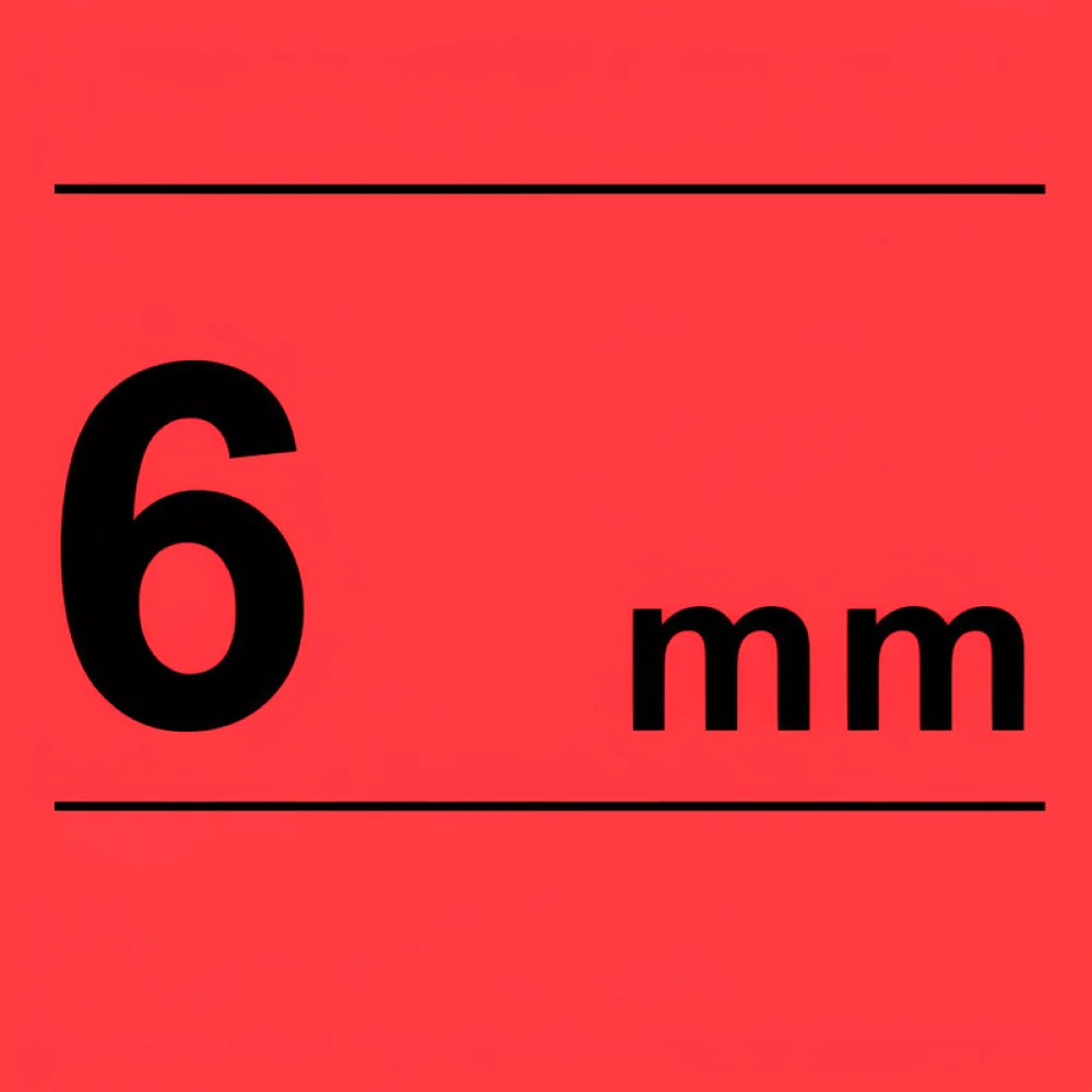 Durable Laminated Label Tape For Brother P-Touch Printer Compatible Adhesive Sticker Marker Refill For Office Management