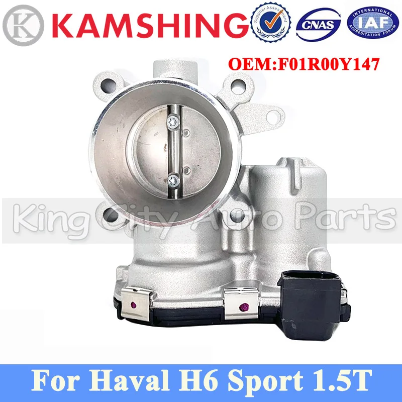 

CAPQX Throttle Body For Haval H6 Sport 1.5T Throttle Assembly Idle Electronic Throttle Body Controller OEM:F01R00Y147