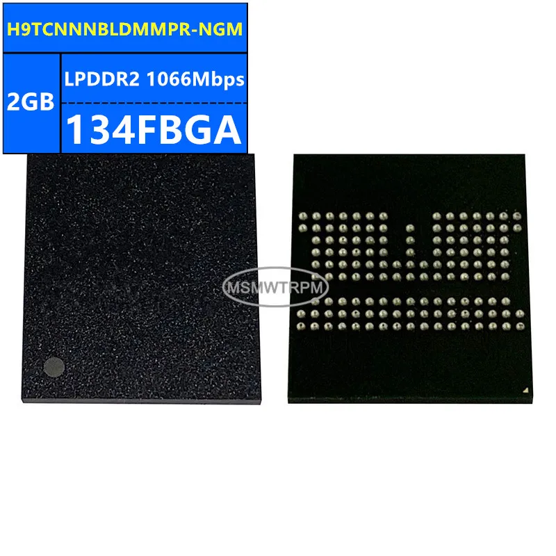 

H9TCNNNBLDMMPR-NGM LPDDR2 2GB 1066Mbps 134FBGA 16Gb Memory Chip IC Integrated Circuits Brand New Original In Stock