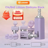 Bloques de disilicato de litio Dental Lodden C14/B40 bloques de cubos de cerámica de vidrio para sistema CAD CAM Sirona Cerec LT/MT/MO/HT