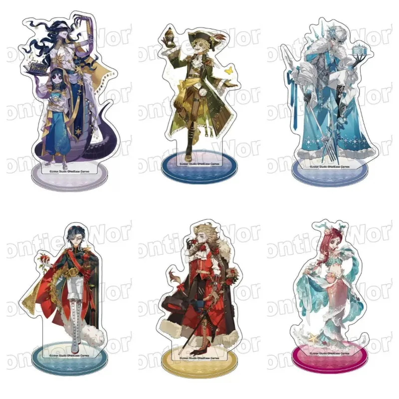 Llavero de acrílico con figura de anime de Fiona Gilman Michiko Knight Cueist Stand de Identity V, para hombre y mujer, regalo