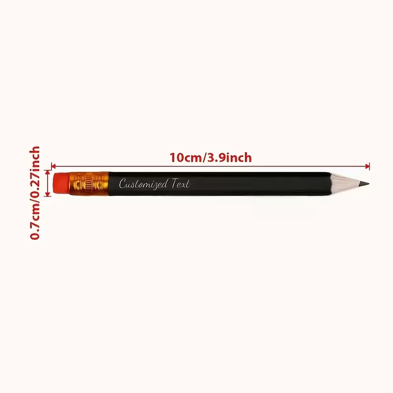 40Pcs/50Pcs/60Pcs/120Pcs Personalized Customization, Engraved Pencils, Pencils with Erasers, Custom Pencils, Wooden Pencils, Pencils for Beginners, Suitable for Wedding, Party, Corporate Branding, School, Office Use, Suitable for Wedding Favors, Teacher's Day Gifts, Party Favors.