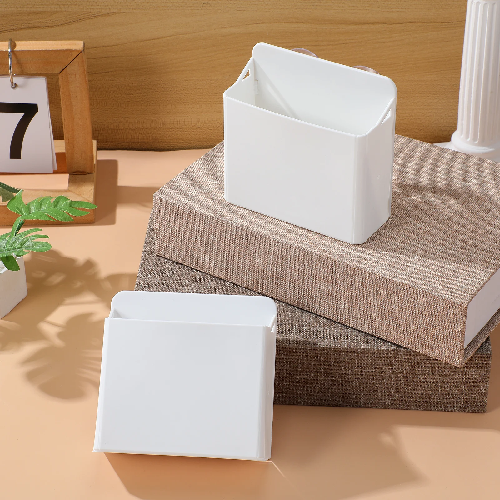 2 個強力な吸引 Abs ペンボックス調節可能な仕切りホワイトボードマーカーオーガナイザーホルダー鉛筆収納容器ドライイレース