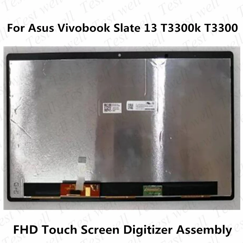 

Original ATNA33XC21 for Asus Vivobook Slate 13 T3300k T3300 LCD with touch Digitizer Assembly FHD 1920x1080 60Hz Replacement