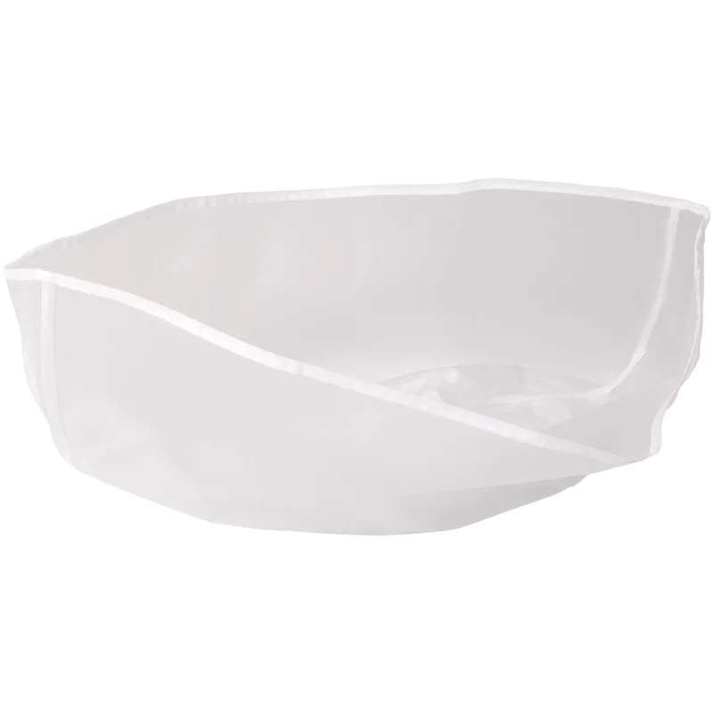 Excelentes bolsas para ropa de 10 piezas, cuello blanco con cubierta para el hombro, fundas para trajes, protección transparente contra el polvo