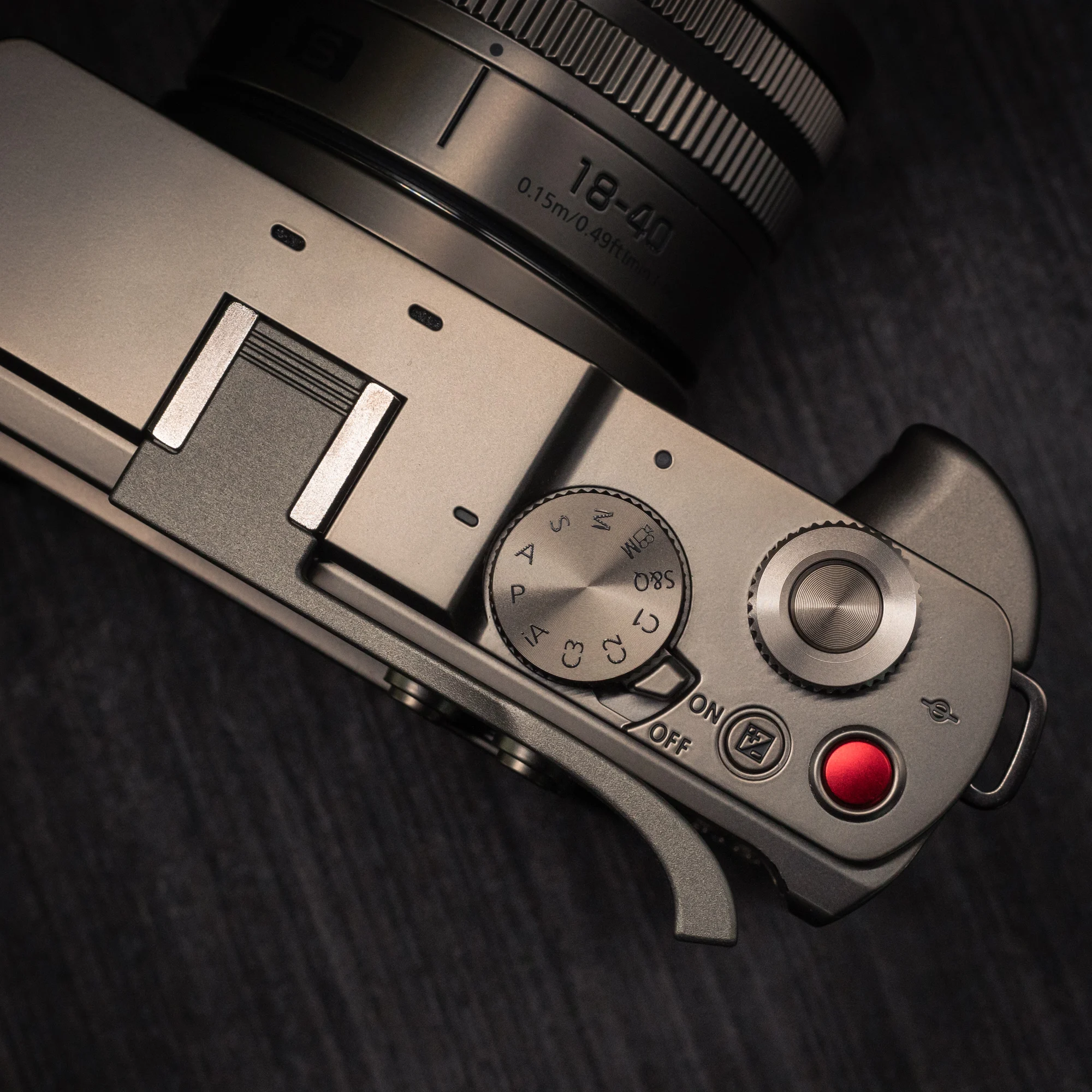 Aluminium Metall Blitzschuh Daumen-Up Blitzschuh Daumen-Up-Griff für Panasonic LUMIX S9 Kamera Handgriff Ergonomisch gestaltet – Detail 20